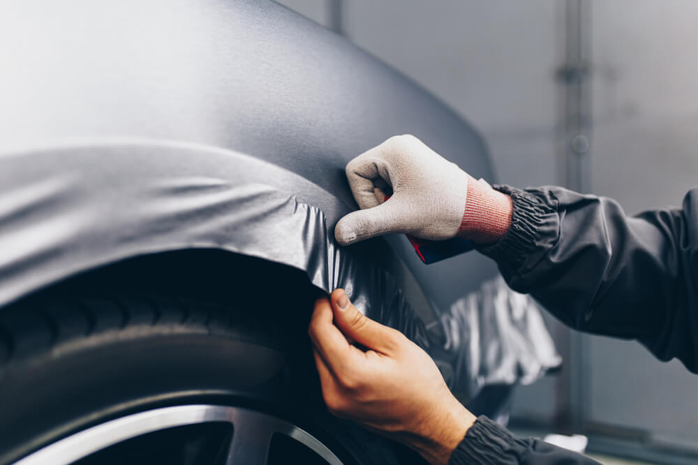 Car wrapping en vehículo premium